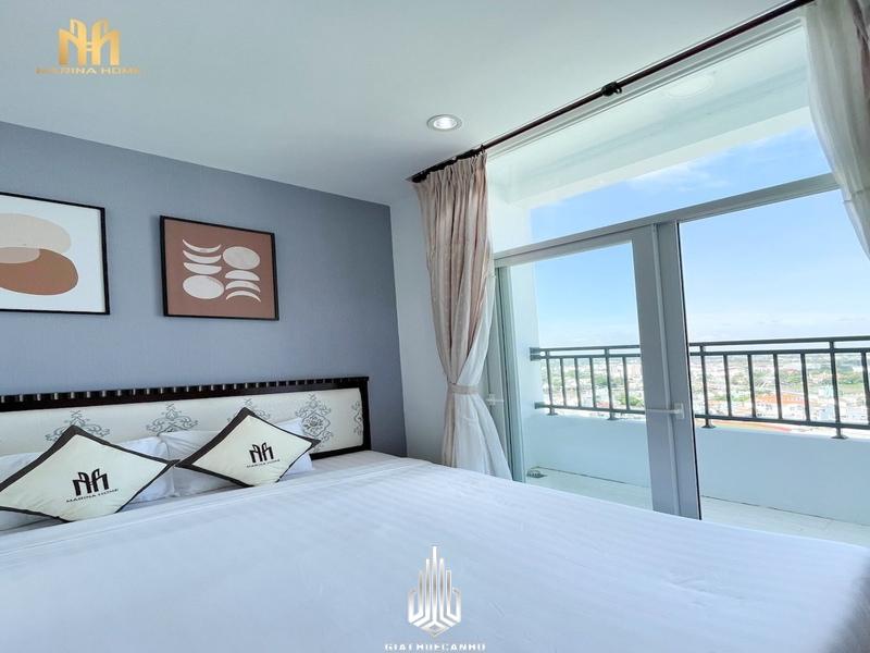 Cho thuê căn hộ Marina Plaza Long Xuyên - Deluxe 1 phòng ngủ - Full nội thất cao cấp 3 Phòng ngủ Deluxe Marina Long xuyên