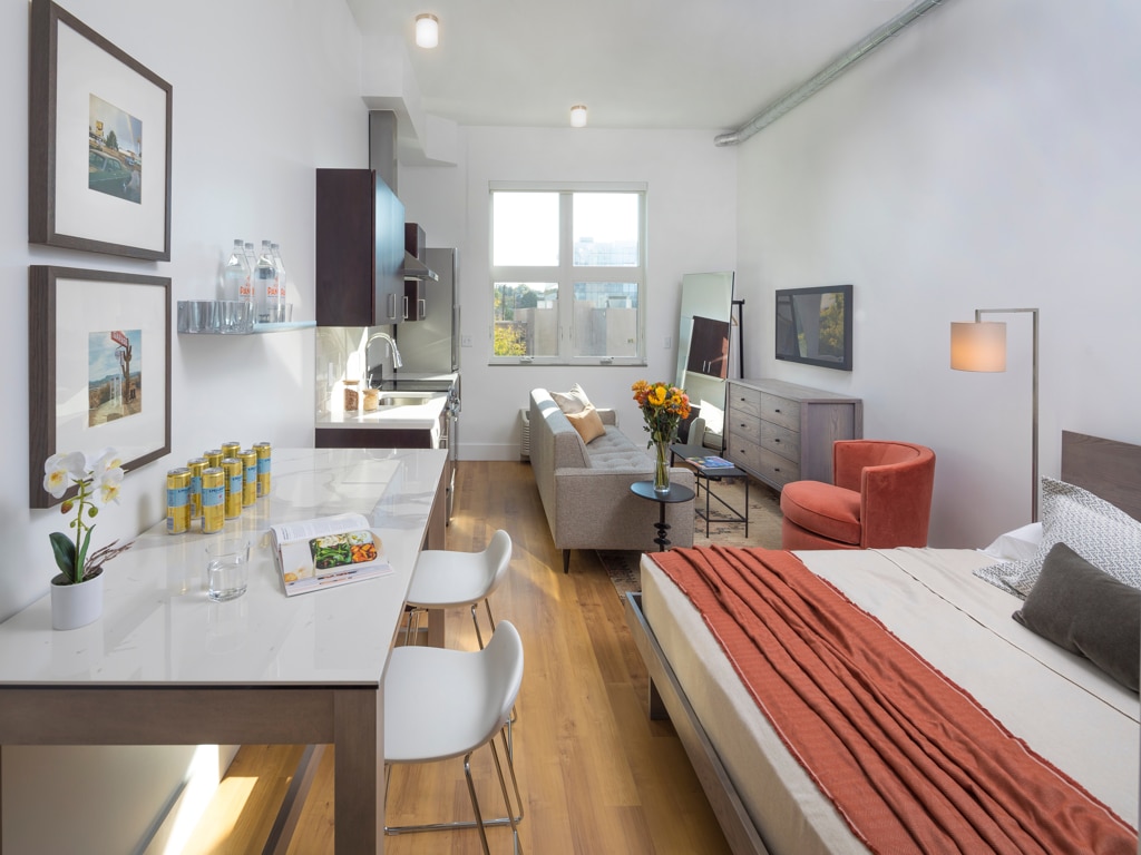 Thiết kế thông minh trong căn hộ micro-apartment