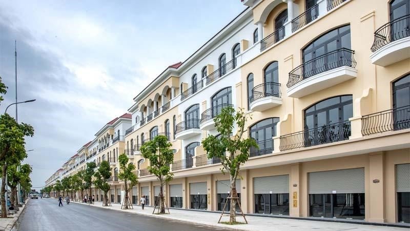 Khu nhà thấp tầng hiện đại tại Việt Nam