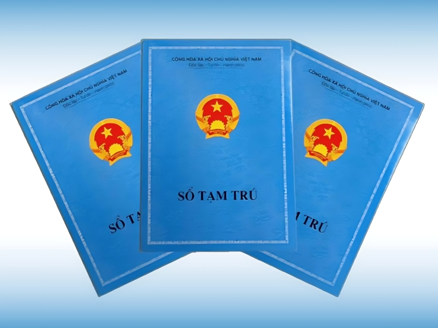 Sổ tạm trú - Giấy tờ quan trọng khi đăng ký cư trú tạm thời