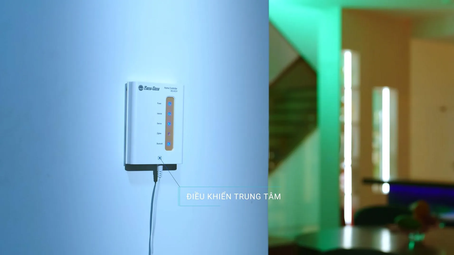 Bộ điều khiển trung tâm Rạng Đông - Điều khiển tập trung mọi thiết bị thông minh trong căn hộ