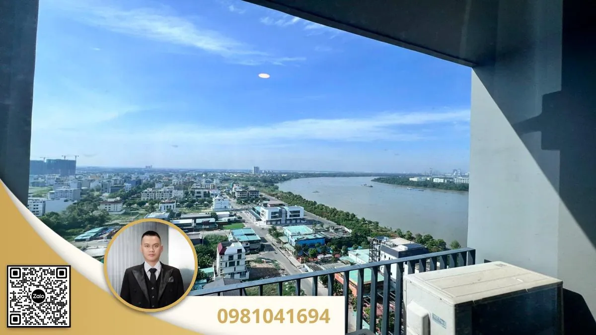 Cho Thuê Căn Hộ One Verandah 80m2 - 2PN View Sông Tuyệt Đẹp 10 One verandah 2pn 80m2 7