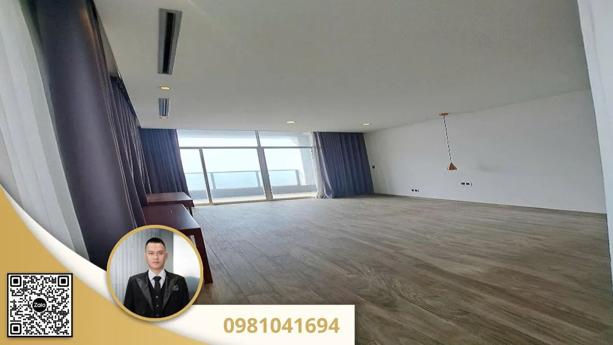 Penthouse thao dien pearl dien tich 450m² ket cau 1 tret 1 lau thiet ke 5 phong ngu 5 wc 24