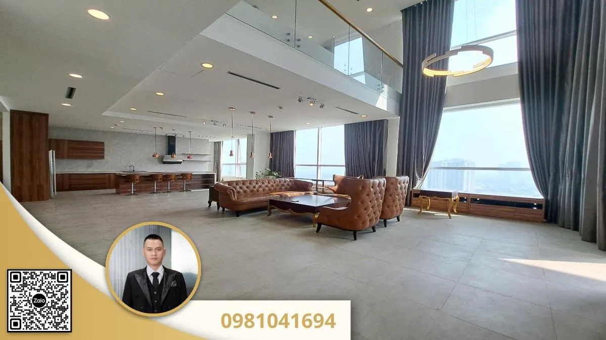 Penthouse thao dien pearl dien tich 450m² ket cau 1 tret 1 lau thiet ke 5 phong ngu 5 wc 28
