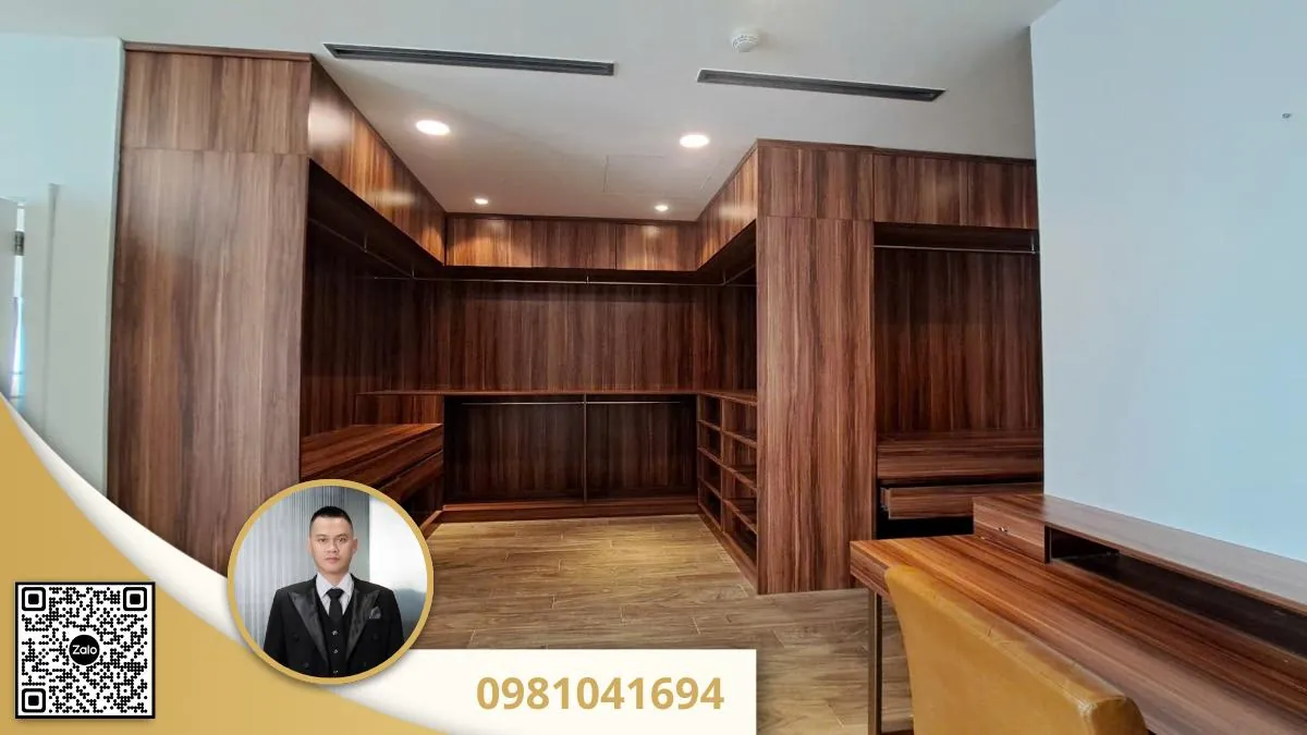 Penthouse thao dien pearl dien tich 450m² ket cau 1 tret 1 lau thiet ke 5 phong ngu 5 wc 3