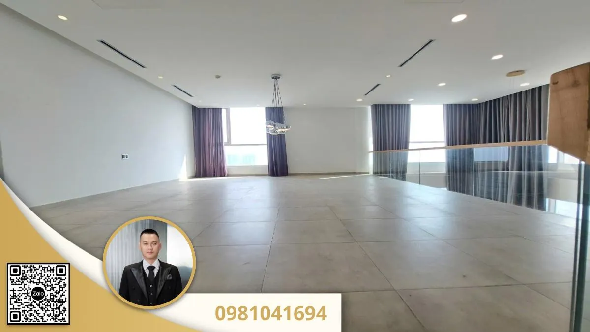 Penthouse thao dien pearl dien tich 450m² ket cau 1 tret 1 lau thiet ke 5 phong ngu 5 wc 32