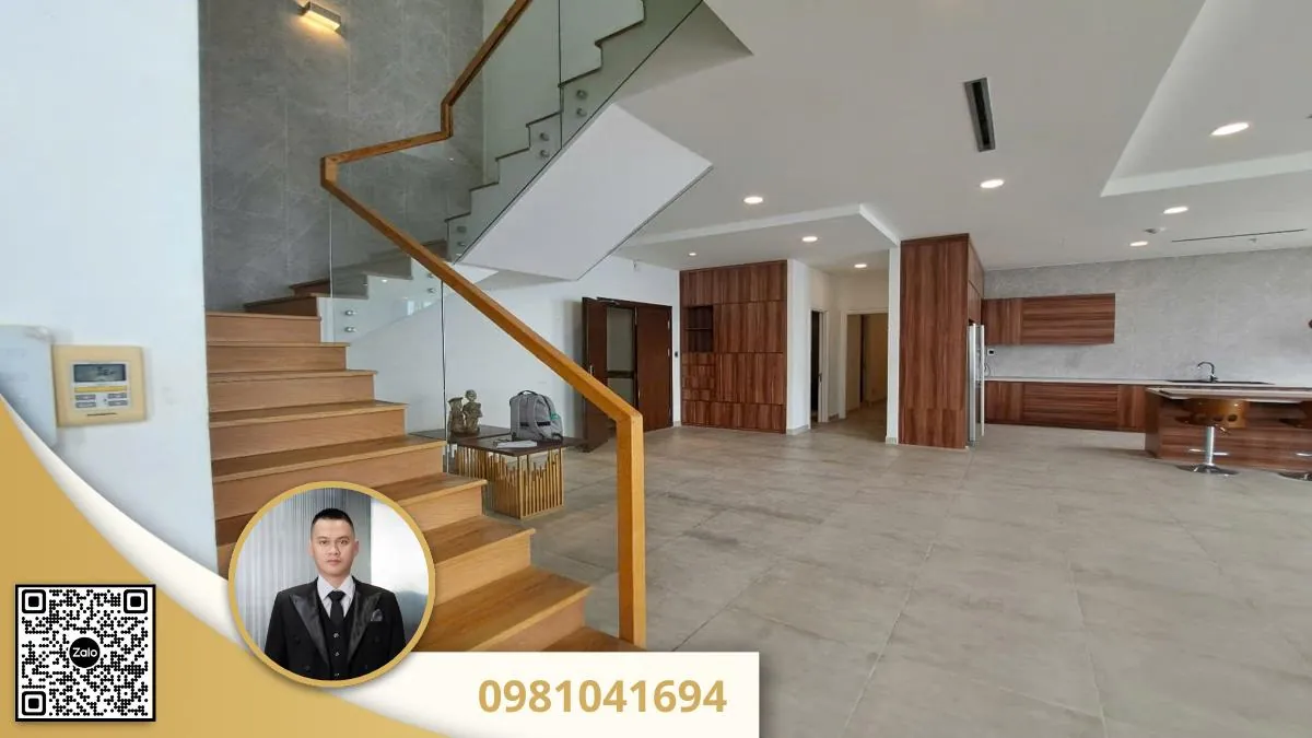 Penthouse thao dien pearl dien tich 450m² ket cau 1 tret 1 lau thiet ke 5 phong ngu 5 wc 34