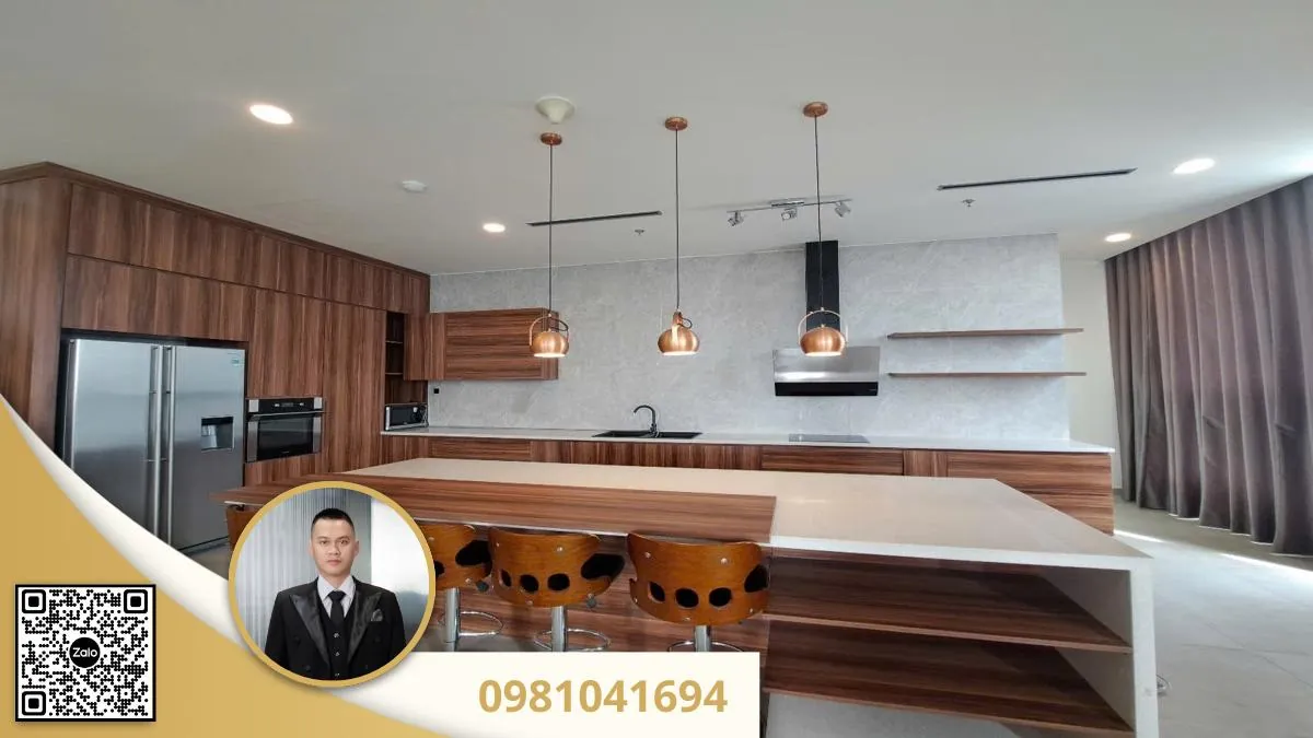Penthouse thao dien pearl dien tich 450m² ket cau 1 tret 1 lau thiet ke 5 phong ngu 5 wc 4