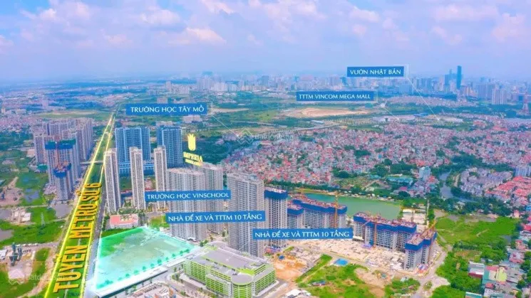 Minh họa cho vị trí chiến lược và kết nối của dự án với các tiện ích xung quanh