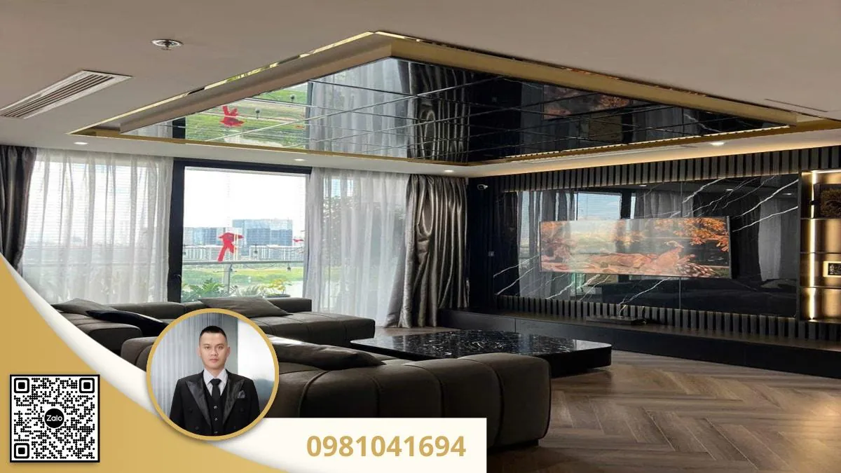 P𝐕𝐢𝐧𝐡𝐨𝐦𝐞𝐬 𝐆𝐨𝐥𝐝𝐞𝐧 𝐑𝐢𝐯𝐞𝐫 𝐐𝐮an 𝟏 3pn 121m2 vong cung aqua 1p 8