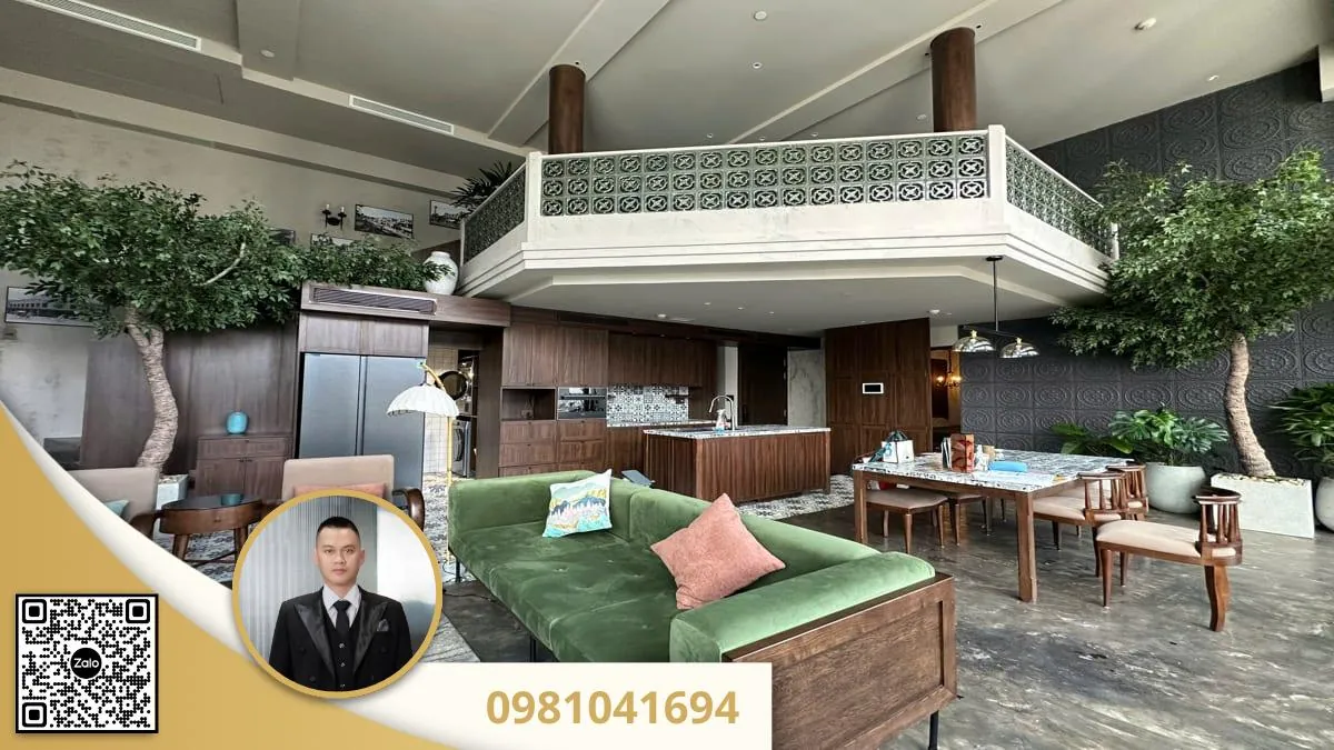 The opera metropole thu thiem dien tich 236m2 2 phong ngu 1 phong hoc 1 phong studio day du noi that 13