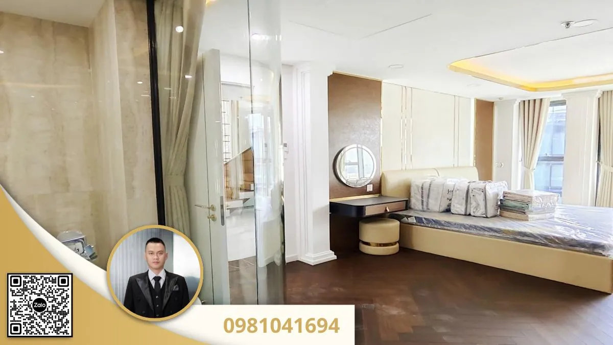 Penthouse Duplex The Crest Metropole Thu Thiem 4pn 240sqml 24