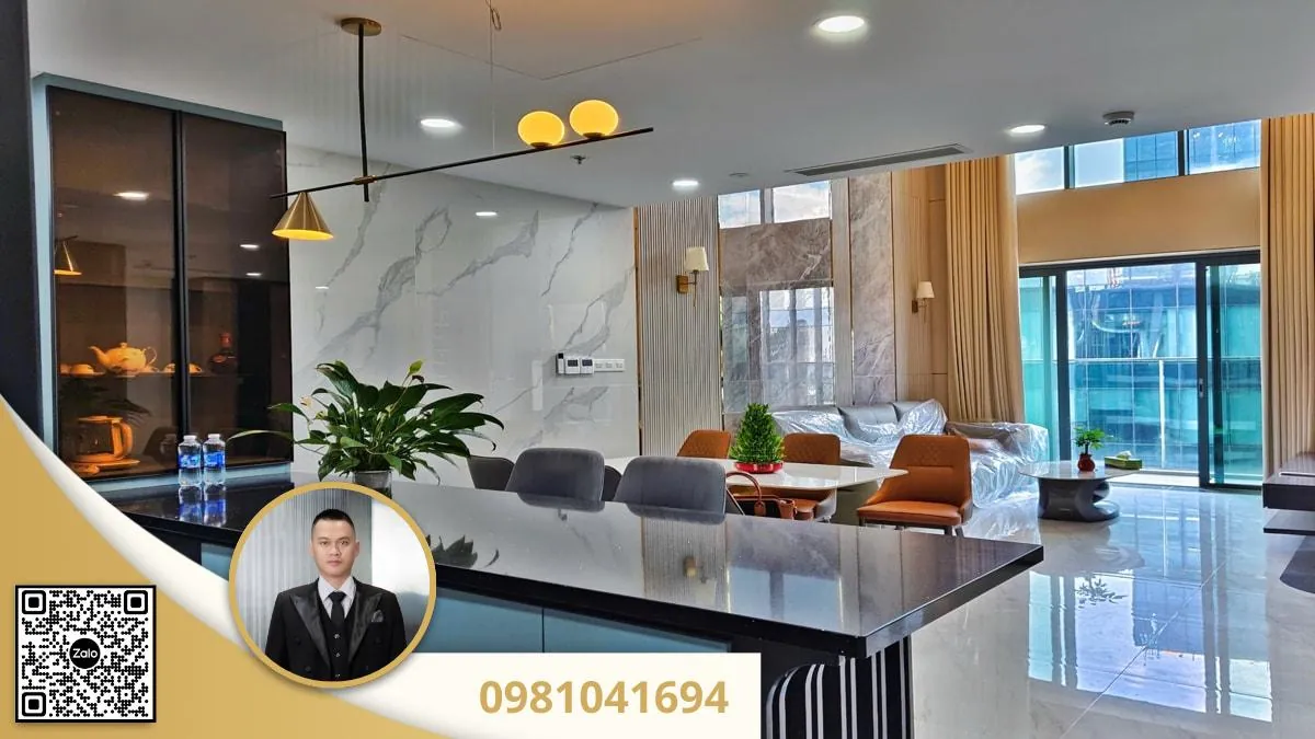 Penthouse Duplex The Crest Metropole Thu Thiem 4pn 240sqml 38