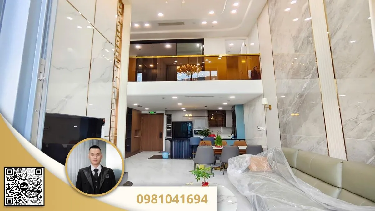 Penthouse Duplex The Crest Metropole Thu Thiem 4pn 240sqml 44
