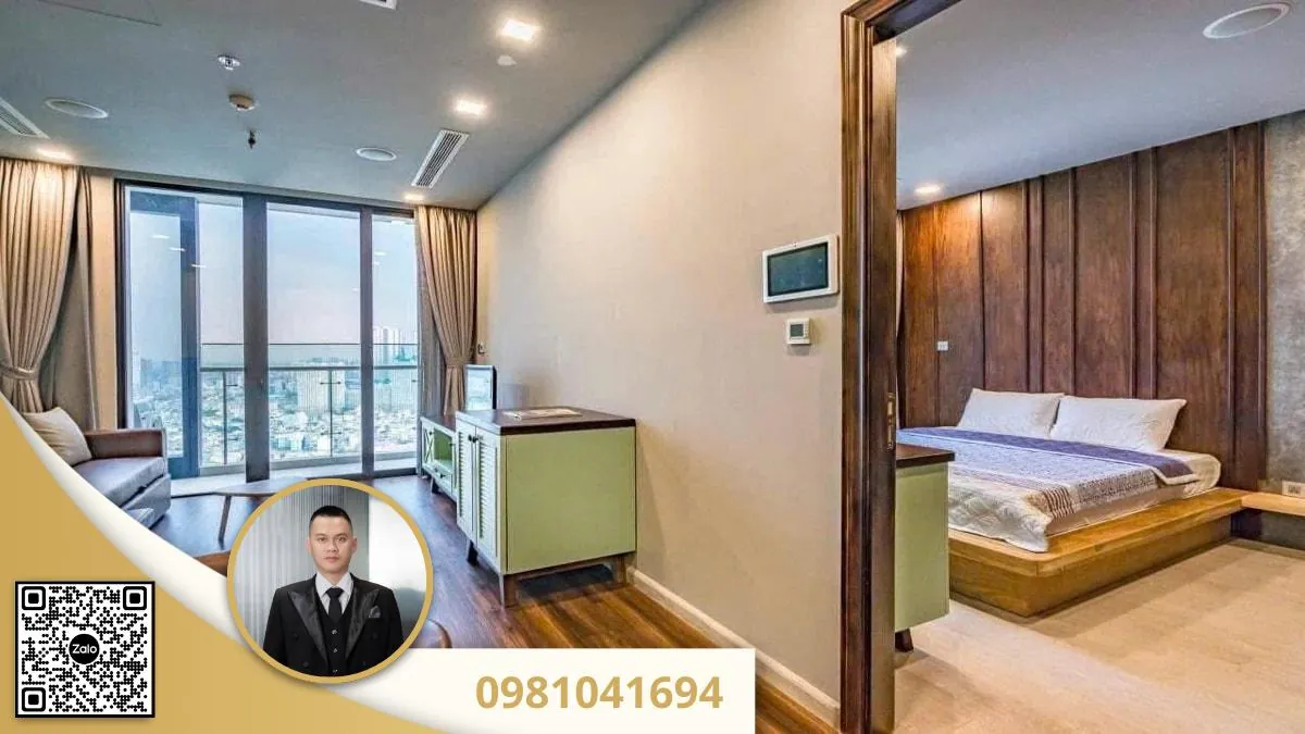 Cho thuê căn hộ Bason 1PN view panorama tầng cao Q1 2 Bason 1pn 5