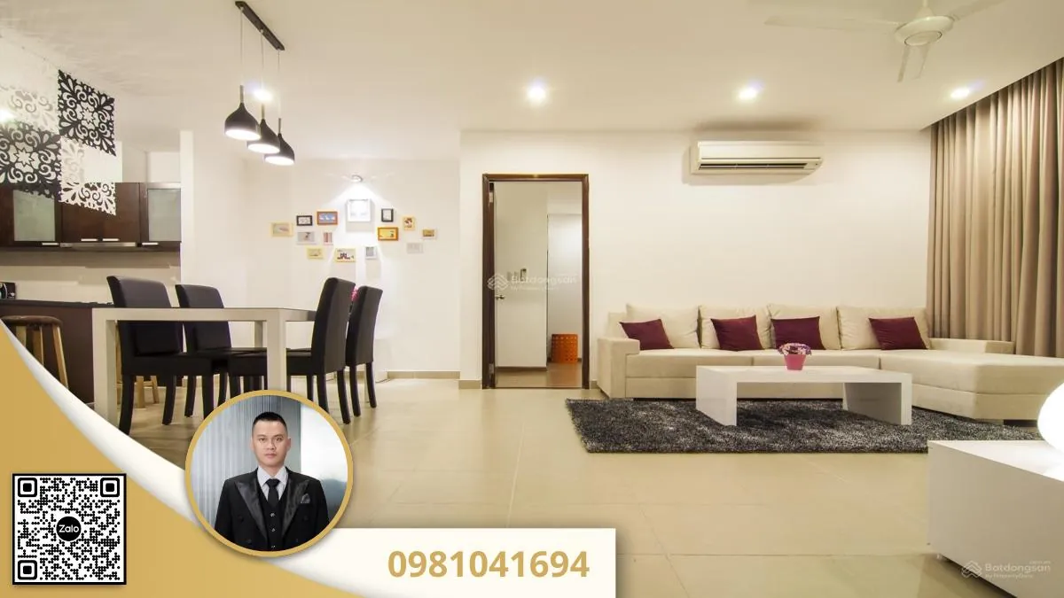 Cho thuê căn hộ PN Techcons Phú Nhuận 3PN 136m² full nội thất 1 Cho thue can ho chung cu pn techcons 136m2 3pn 2