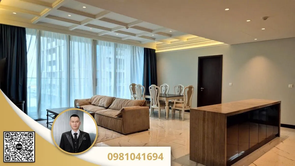 Cho thue can ho empire city 3pn 149m2 noi that moi 1