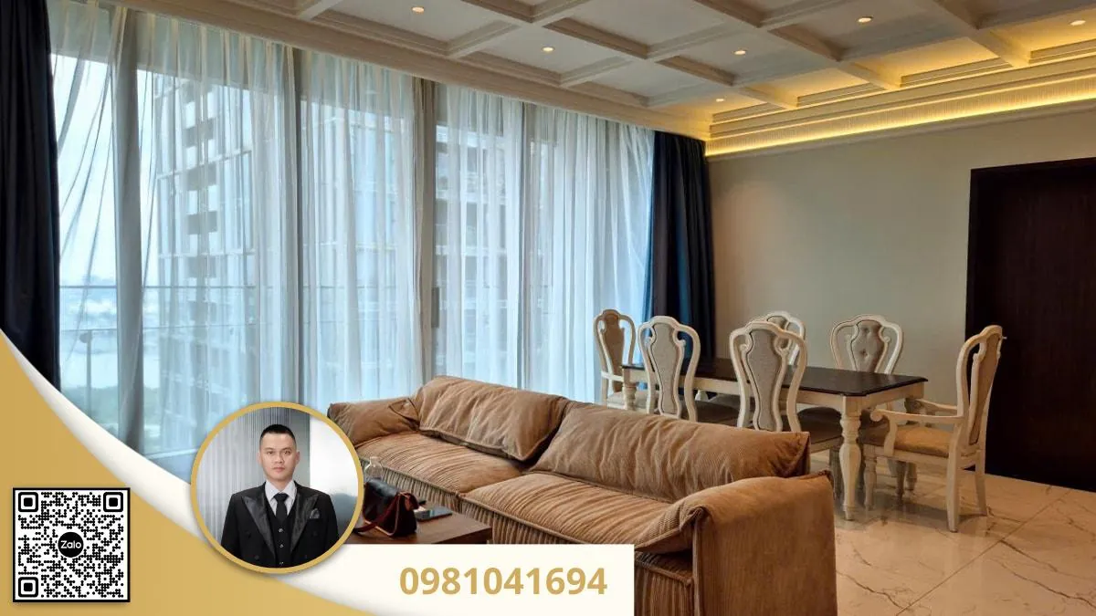 Cho thue can ho empire city 3pn 149m2 noi that moi 10