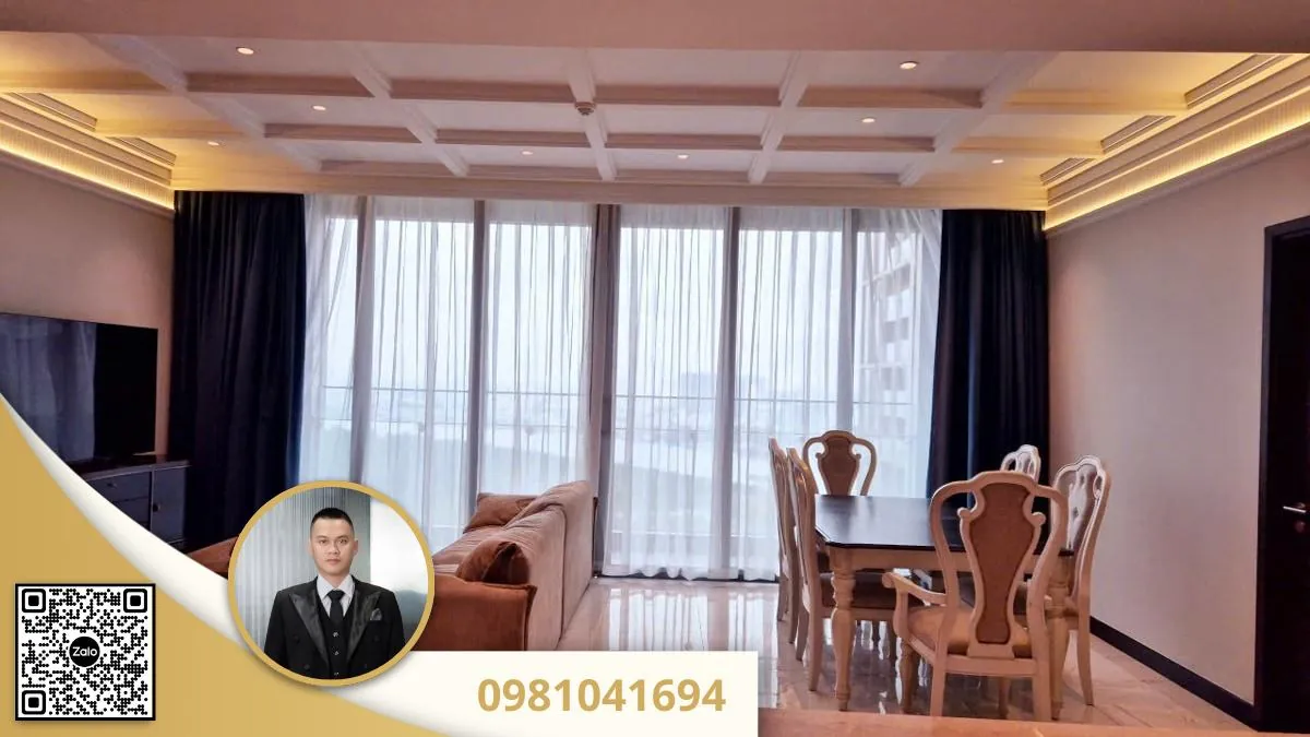 CHO THUÊ CĂN HỘ EMPIRE CITY 149M² 3PN FULL NỘI THẤT CAO CẤP 9 Cho thue can ho empire city 3pn 149m2 noi that moi 17