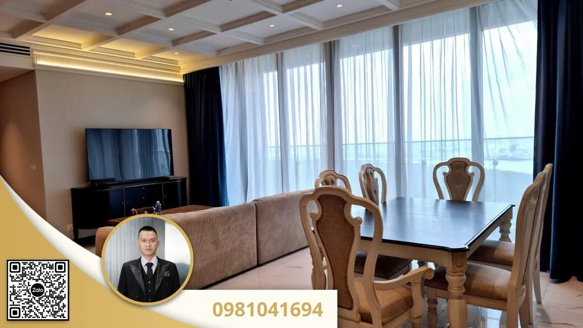 Cho thue can ho empire city 3pn 149m2 noi that moi 18