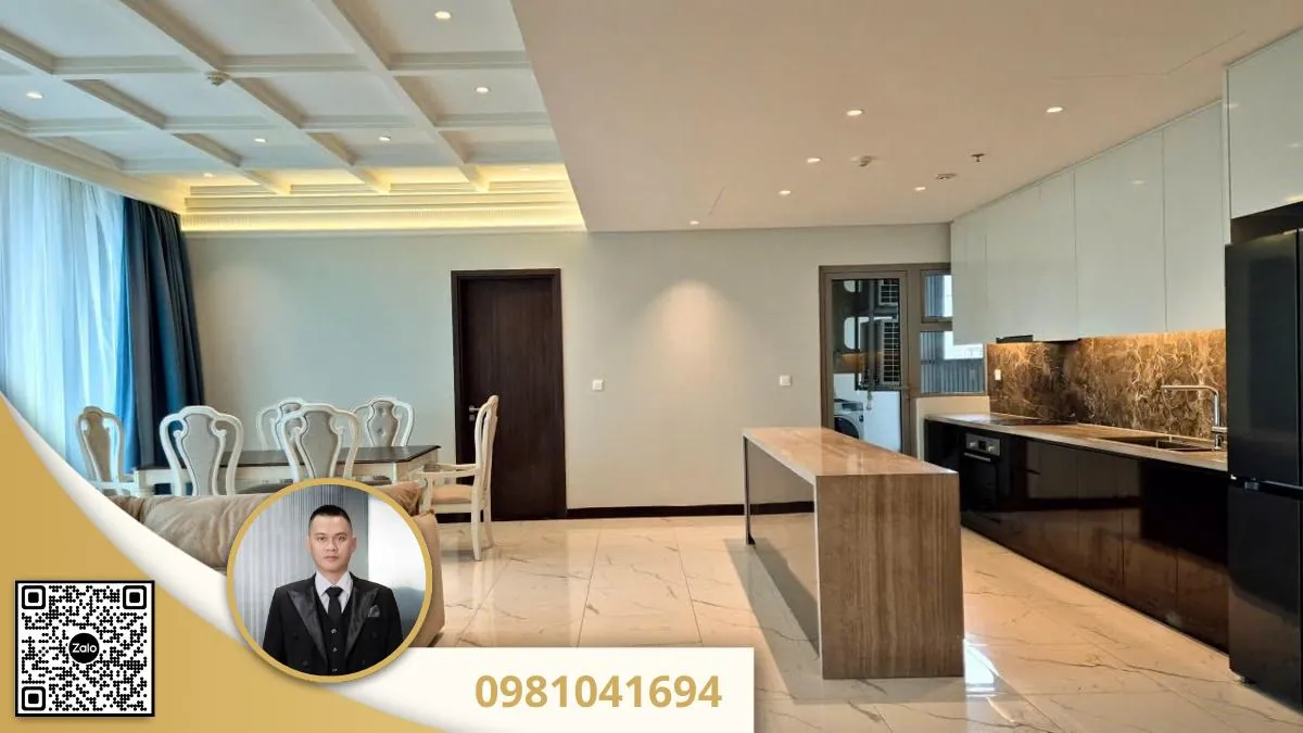 Cho thue can ho empire city 3pn 149m2 noi that moi 4