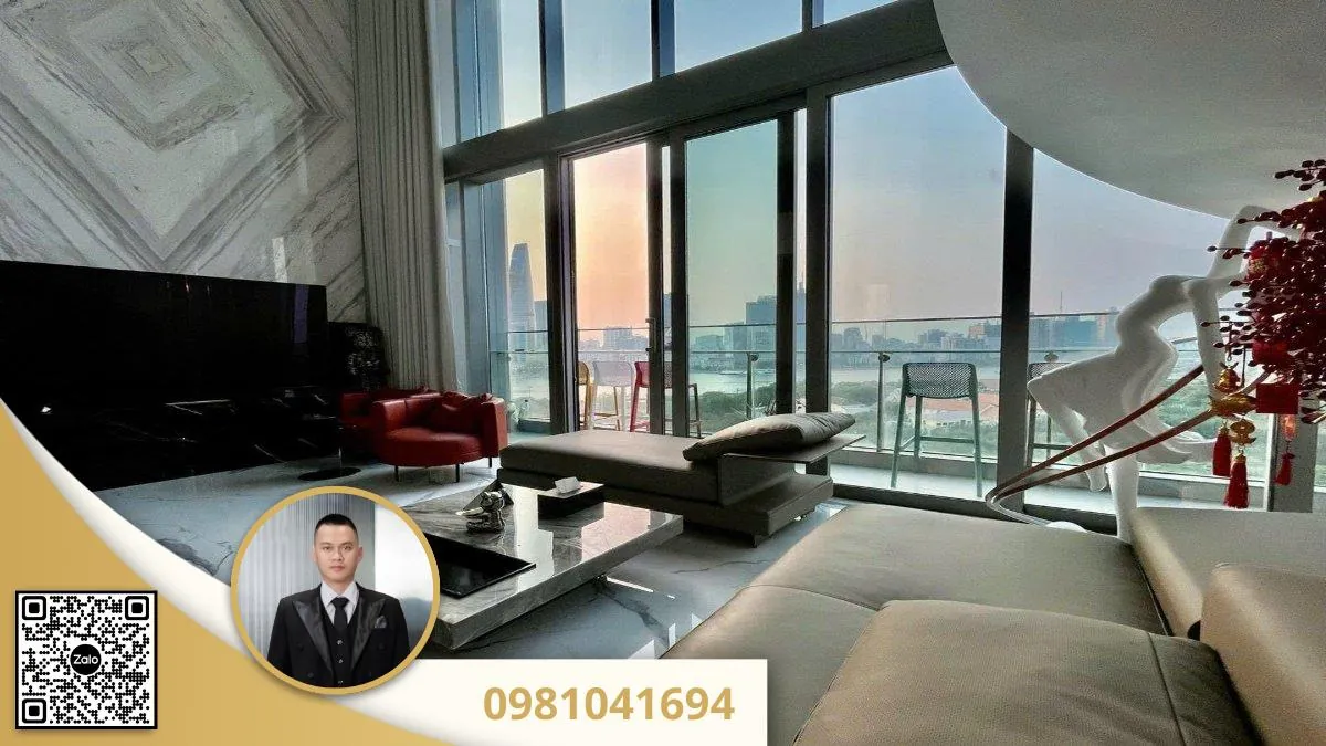 Cho thue duplex empire city 3pn 230m2 4