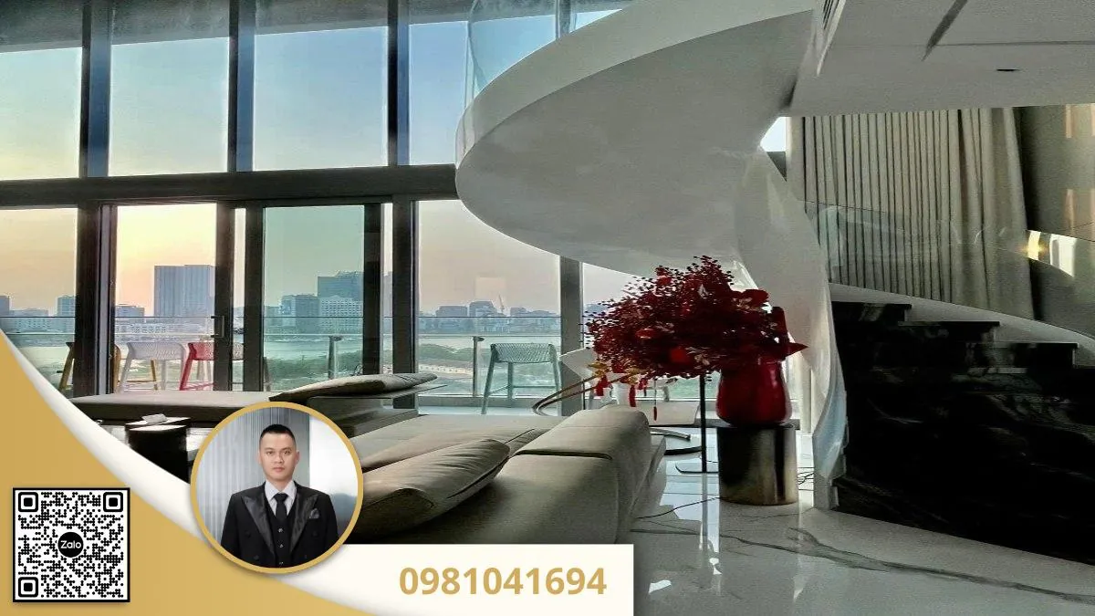 Cho thue duplex empire city 3pn 230m2 5