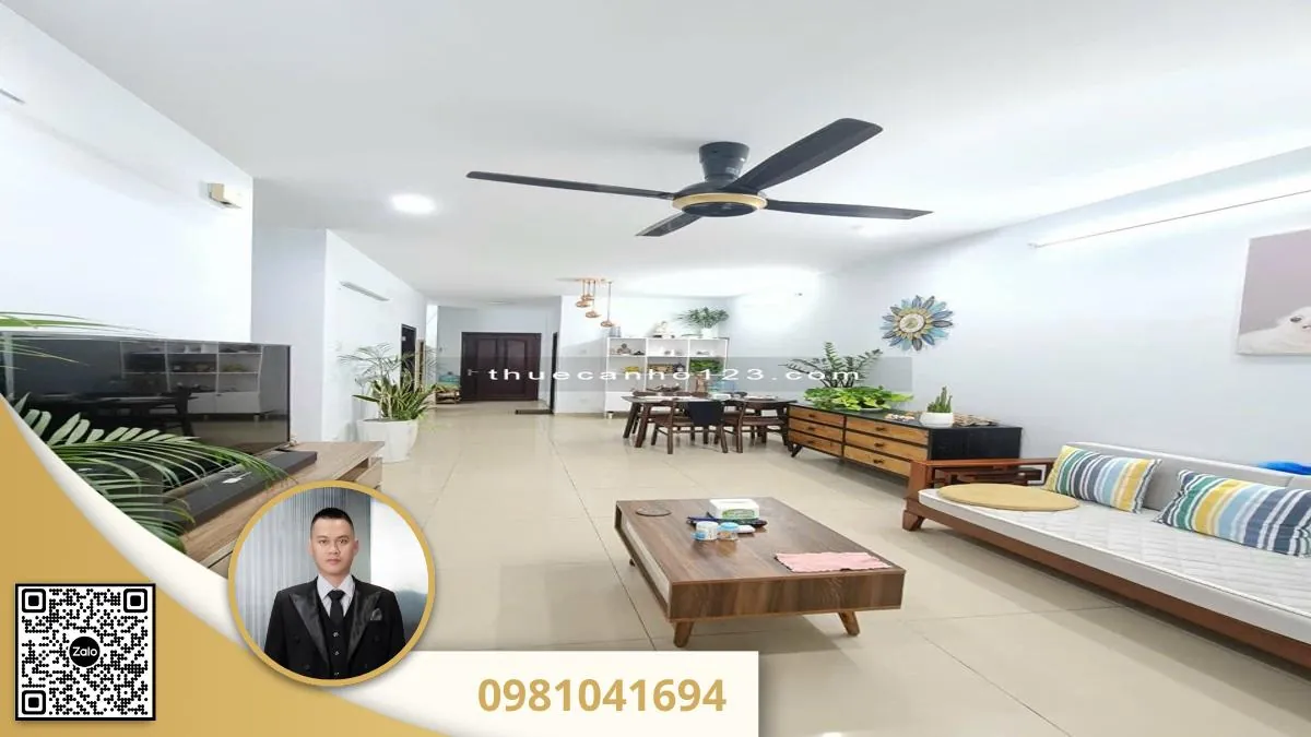 Cho thue sacomrea 584 tan phu voi 82m2 2pn 2wc noi that day du 2