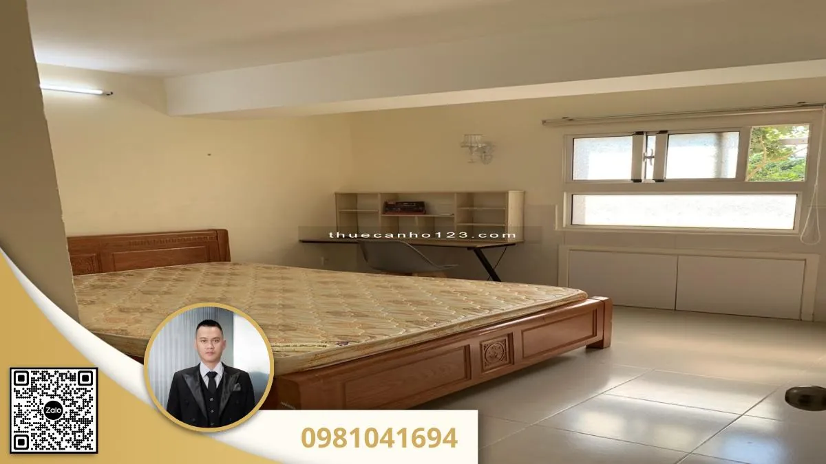 Cho thue sacomreal hoa binh tan phu 95m2 3p ngu 1