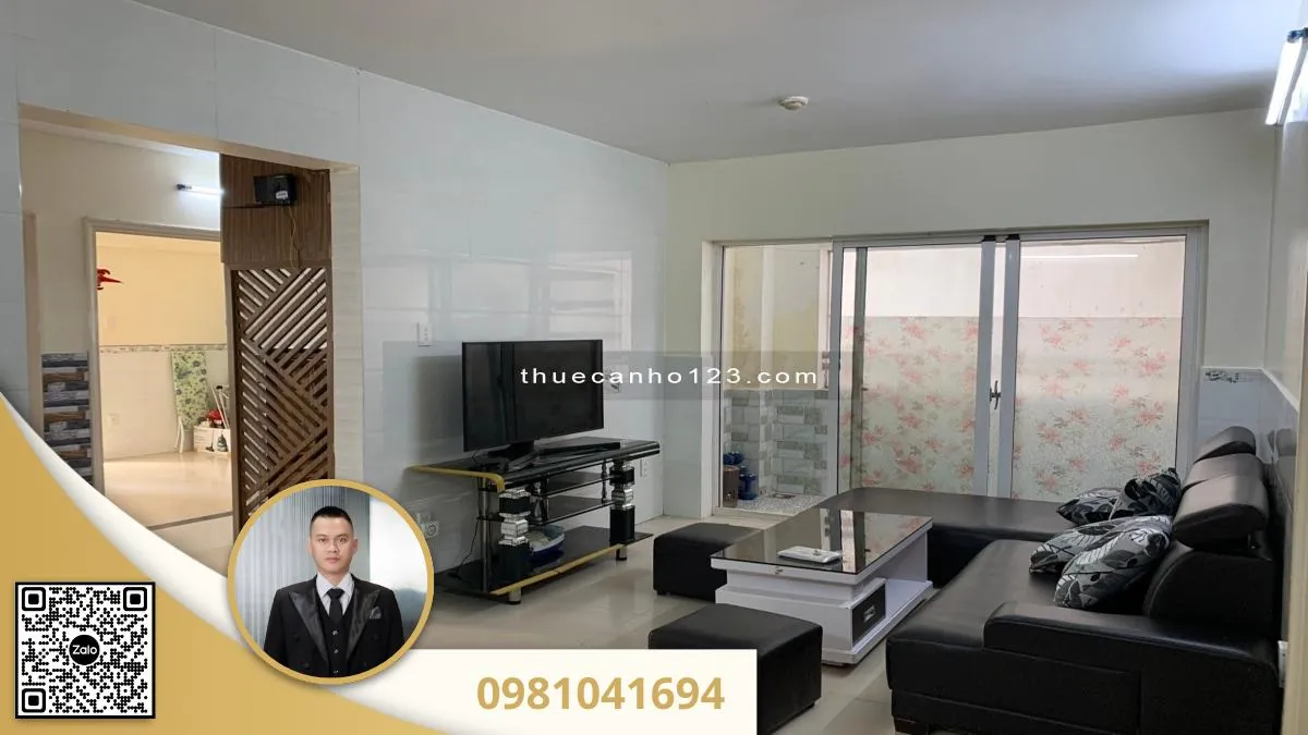 Cho thue sacomreal hoa binh tan phu 95m2 3p ngu 4