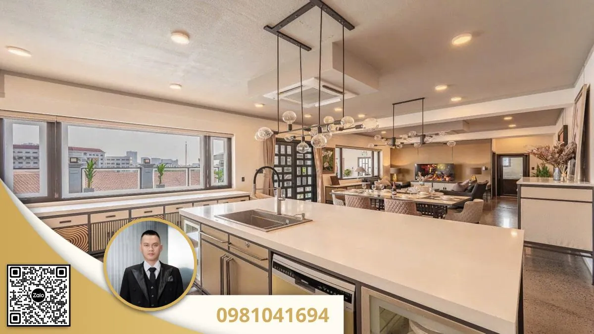 Penthouse nguyen van huong thao dien 4pn 200m2 1 13