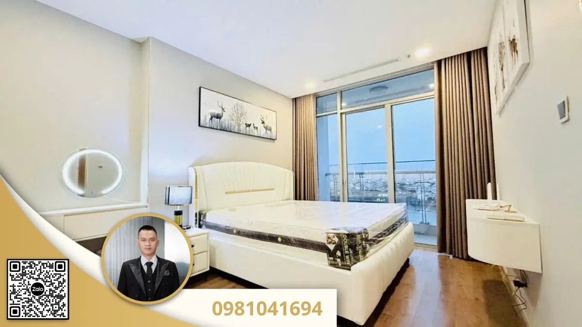 Cho thuê căn hộ Vinhomes Tân Cảng 4PN 188m2 full nội thấ 5 Vin tan cang 4pn 3wc dt lon 188m2 full nt moi 100 5