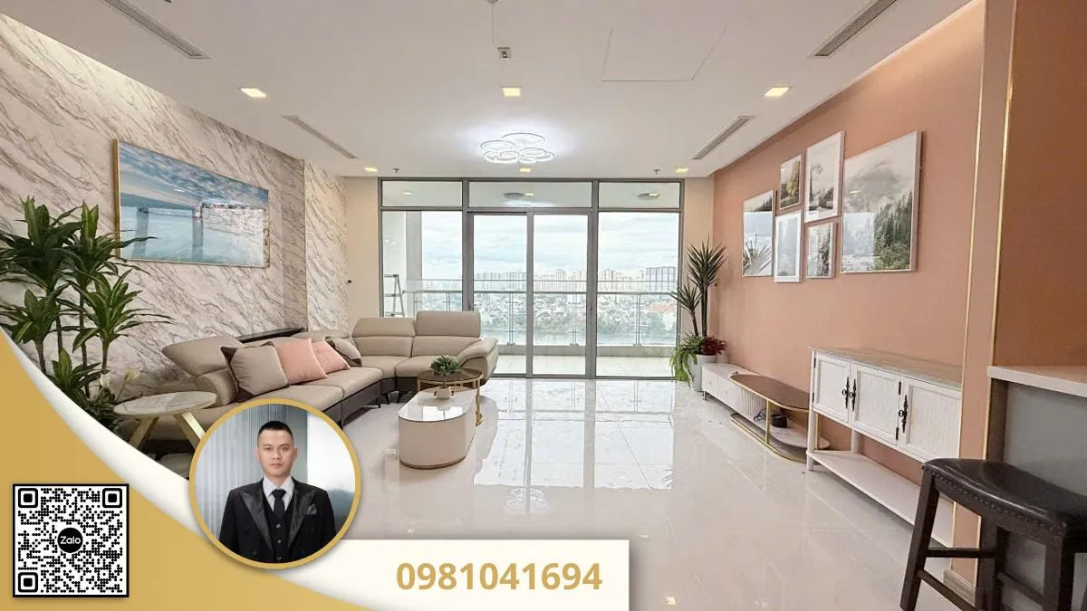 Vin tan cang 4pn dt lon 188m2 nha full nt moi 100 2