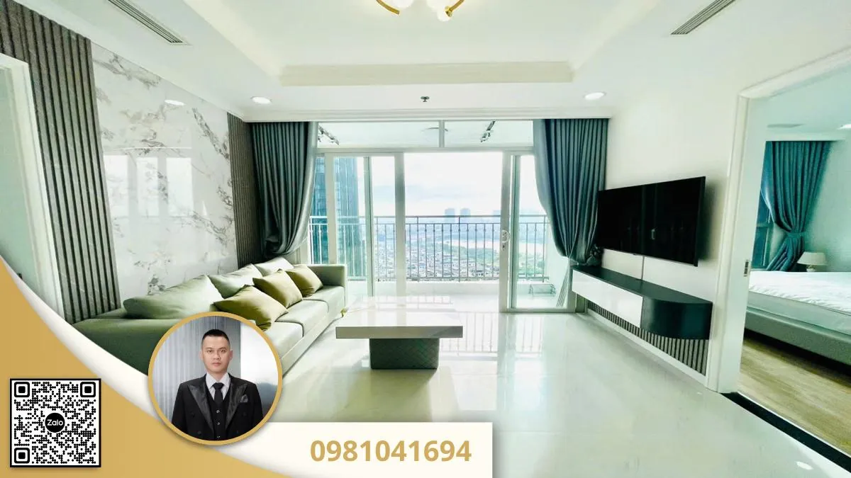 Cho thuê căn hộ Vinhomes Tân Cảng 3PN 104m² tầng cao 1 Vin tan cang dien tich 104m² 3 phong ngu 21