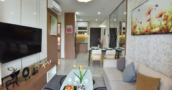 Không gian nội thất căn hộ vùng ven thiết kế tiện nghi, hiện đại - bác bỏ định kiến 'rẻ là kém chất lượng