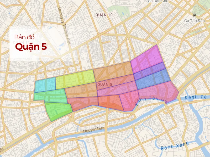 Ban do quan 5 tphcm