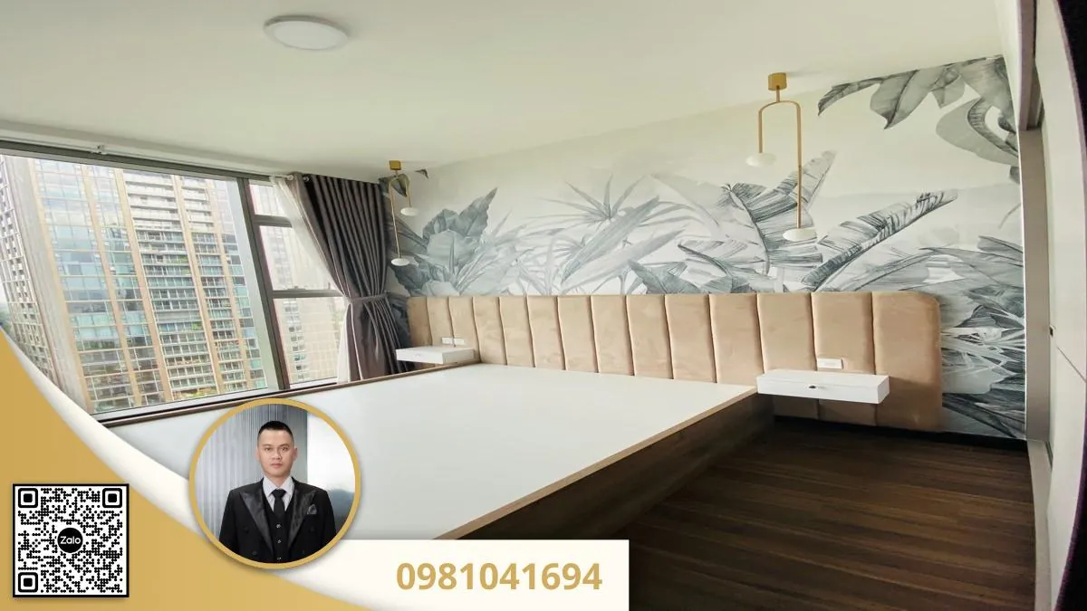 Cho thue can ho empire city tilia 2pn 84m2 view thanh pho 8