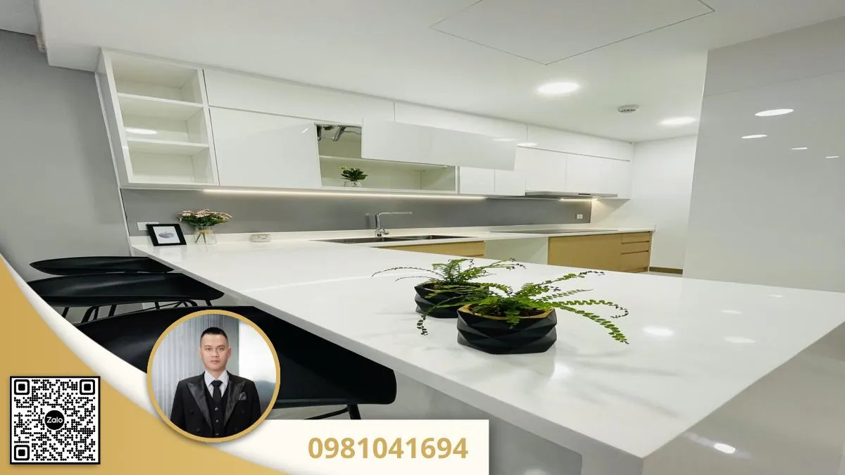 Cho thue can ho sunwah pearl 2pn 1 phong da nang 97m2 full noi that cao cap 4