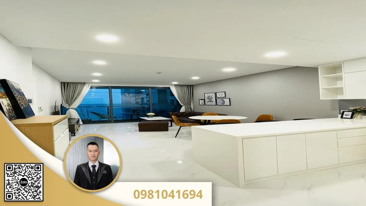 Cho thue can ho sunwah pearl 2pn 1 phong da nang 97m2 full noi that cao cap 5