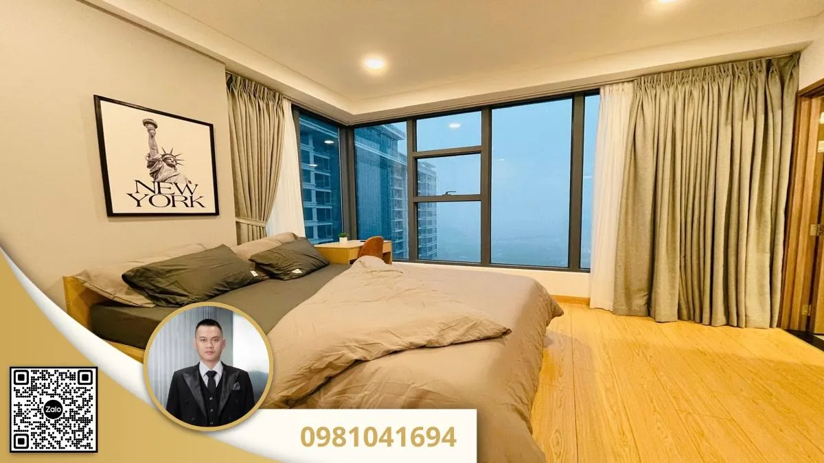 Cho thue can ho sunwah pearl 2pn 1 phong da nang 97m2 full noi that cao cap 8