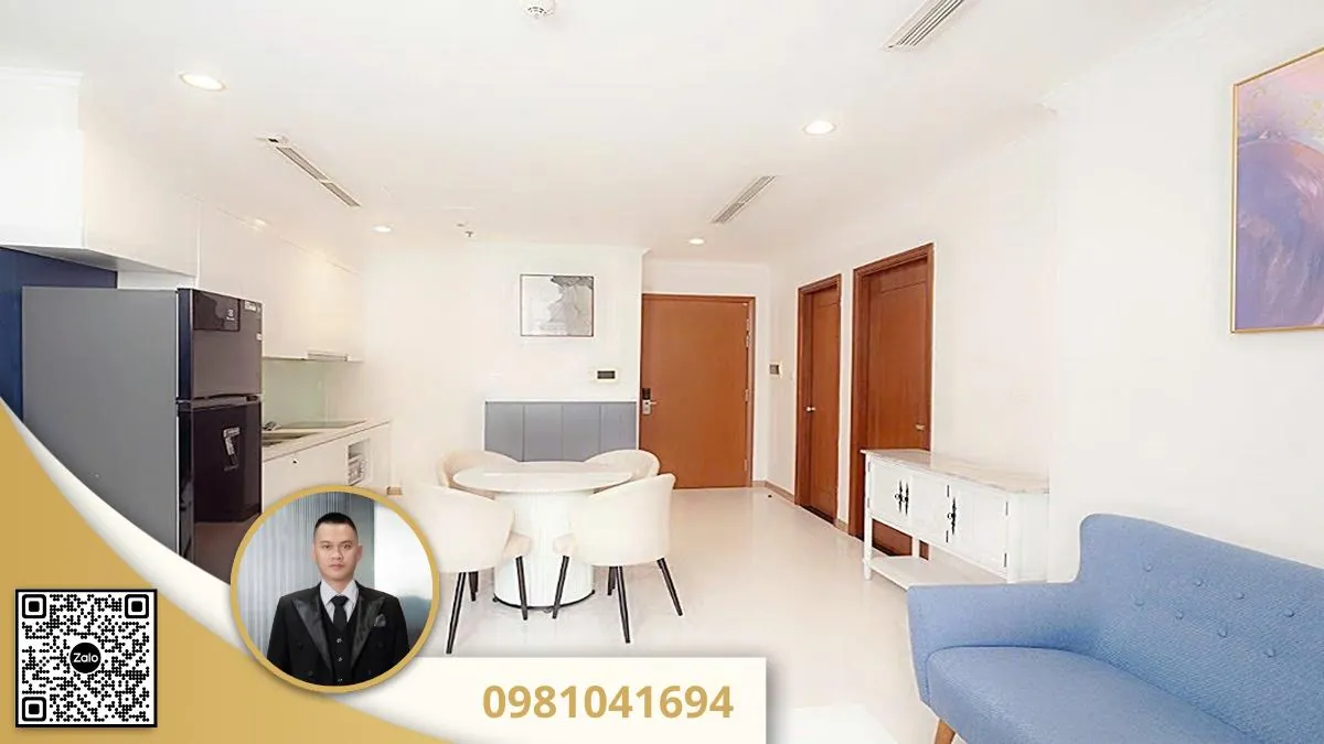 Cho thue can ho vinhomes tan cang 1pn full noi that moi 12