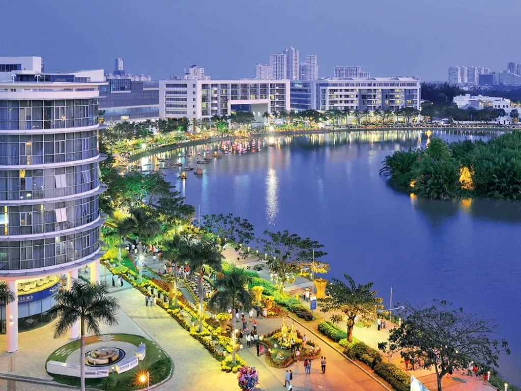 Khu vực Thủ Thiêm - không gian sống và làm việc hiện đại bên sông