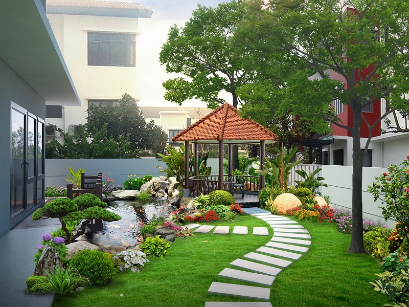 Tiểu cảnh sân vườn là gì?