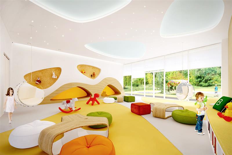 CAN HỘ CHUNG CƯ RIVER PARK 16 khu vui chơi trẻ em