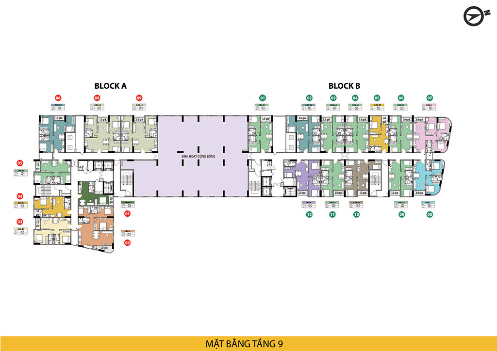 PHÂN KHU GREEN DIAMOND - BCONS CITY 42 mat bang tang 9 green diamond Tháng 10 2025