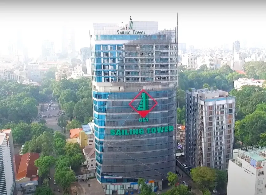 Toàn cảnh Sailling Tower - biểu tượng của sự phát triển bền vững trong kiến trúc đô thị
