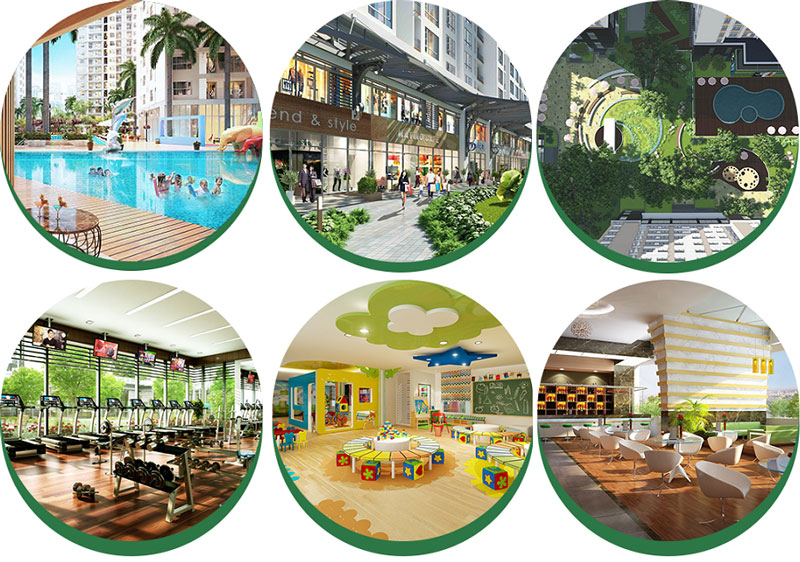 CĂN HỘ CHUNG CƯ CHEERY 3 APARTMENT 17 Tiện ích nội khu Cheery 3 Apartment