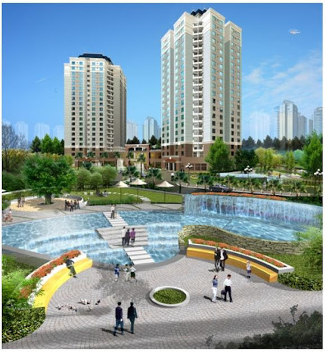 CĂN HỘ CHUNG CƯ AN KHANG 14 Công viên của dự án Chung cư An Khang