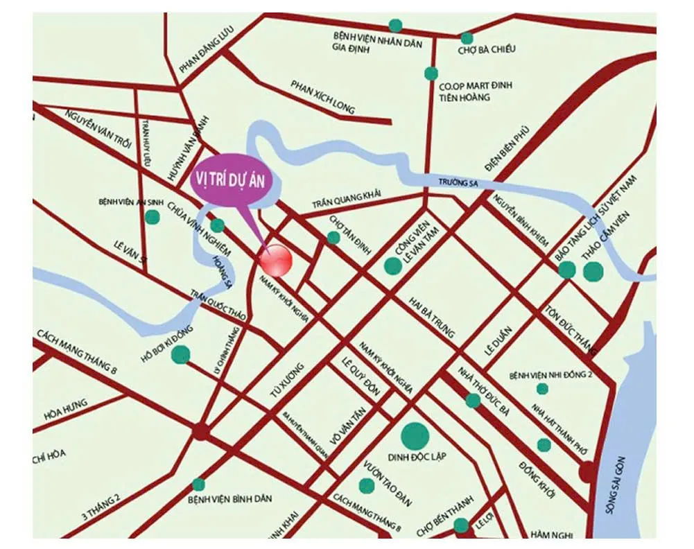 Vi tri du an terra royal