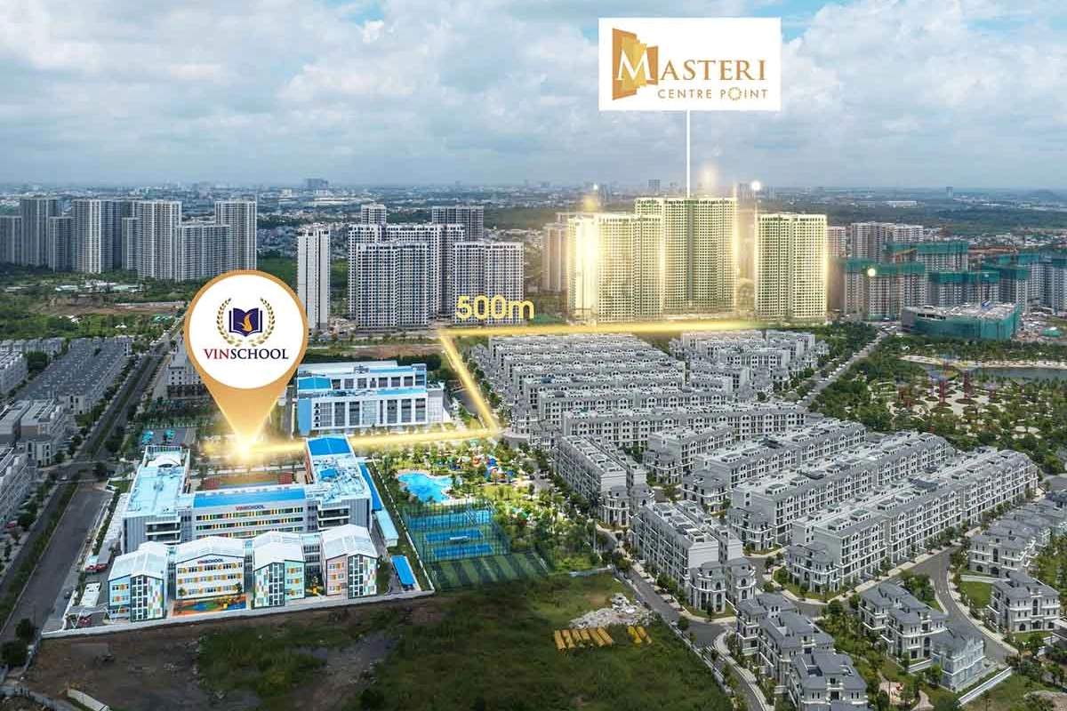 Vị Trí, tiện ích kết nối dự án Masteri Centre Point